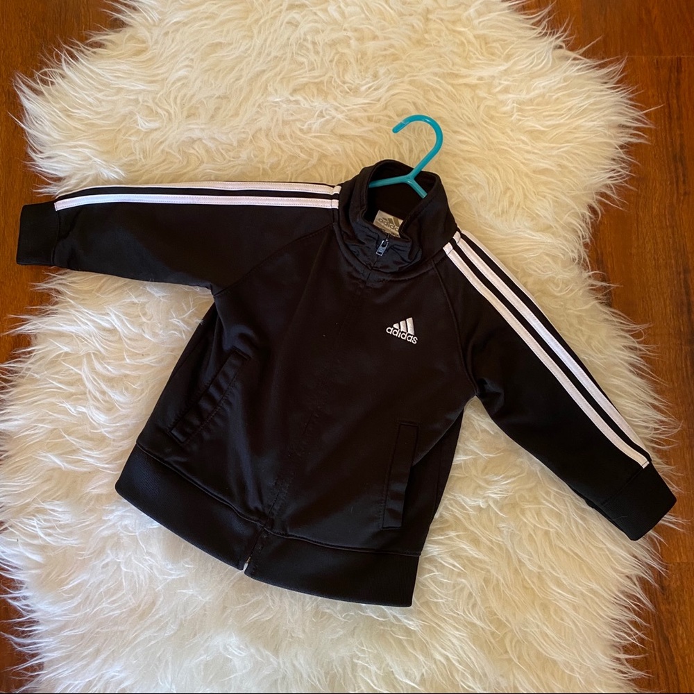 EUC✨ Toddler Boys Adidas Track Jacket 18m